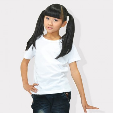 Fruit Of The Loom Valueweight Girl's Plain White 100% cotton T-Shirts